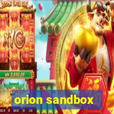 orion sandbox